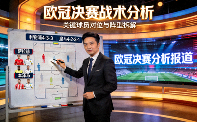 欧冠决赛分析报道 - 体育记者分析战术板